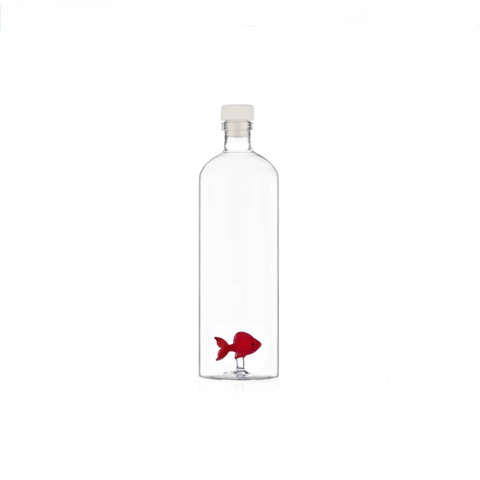 Red Fish Bottle - by Ichendorf Milano