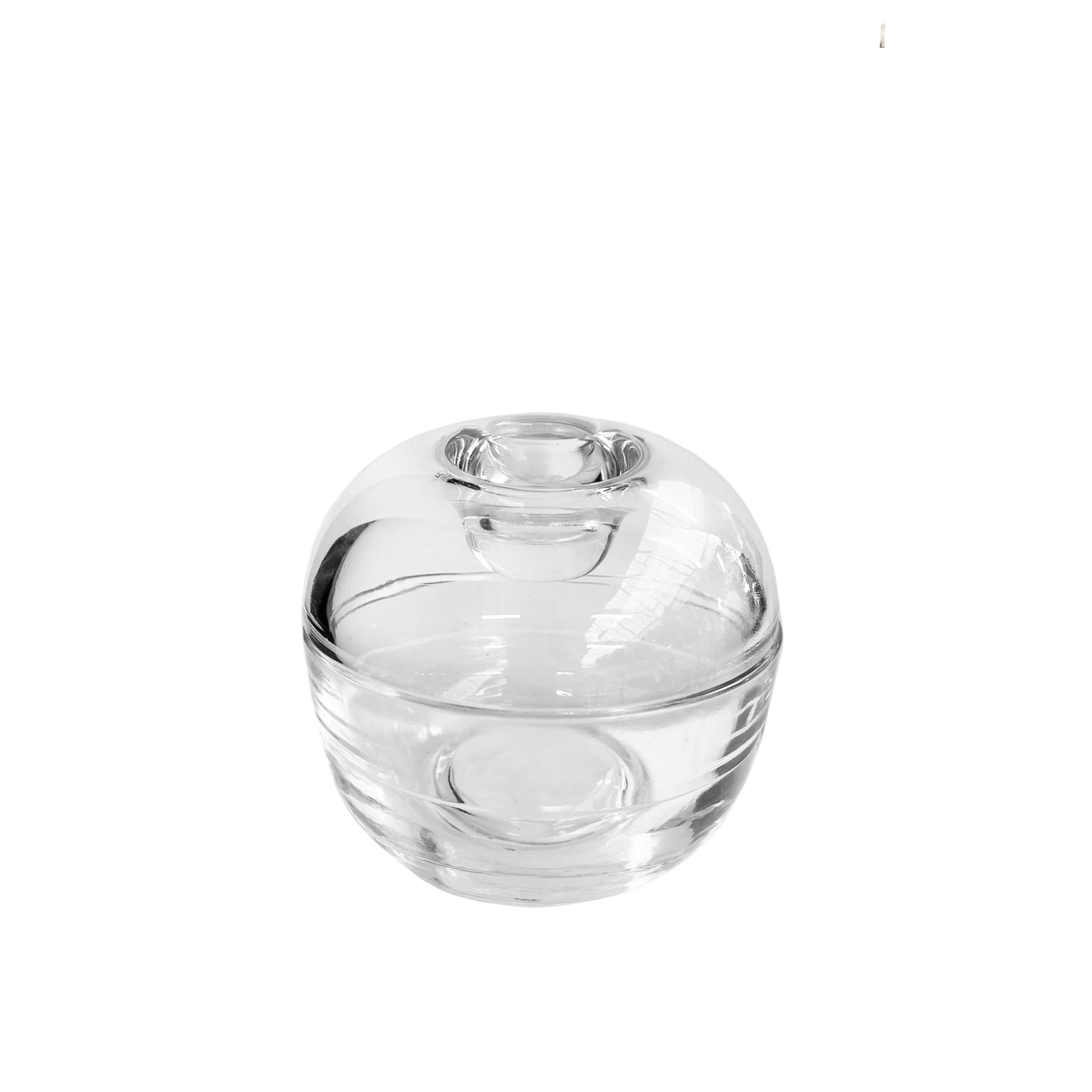 Clear Glass Jar Candleholder - 2 sizes