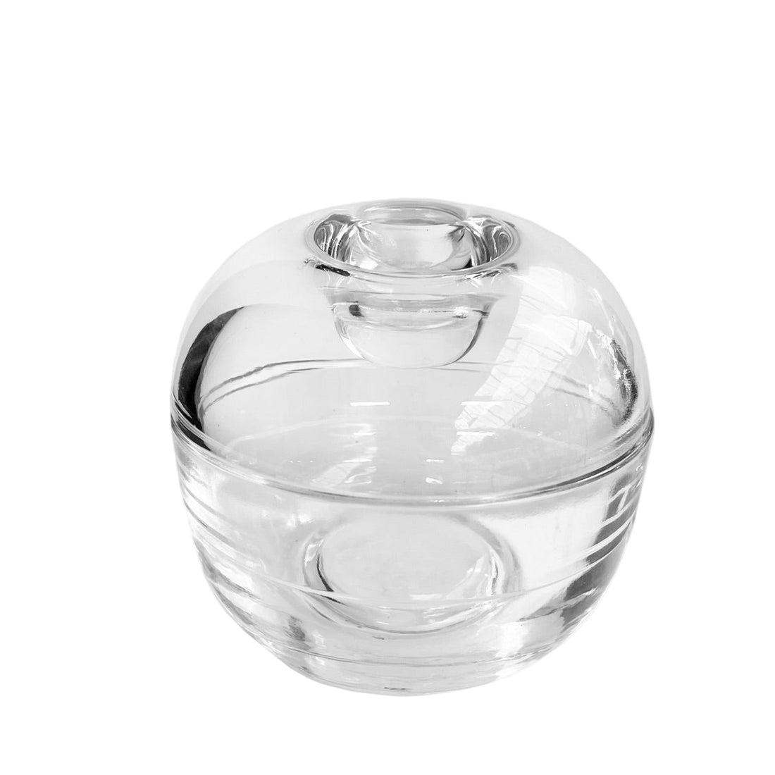 Clear Glass Jar Candleholder - 2 sizes