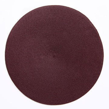 Bordeaux Round Placemat by Deborah Rhodes