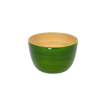 Grass Green Bamboo Snack Bowl