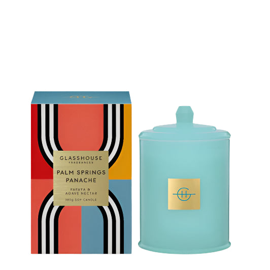 Palm Spring Panache Scented Candle by Glasshouse