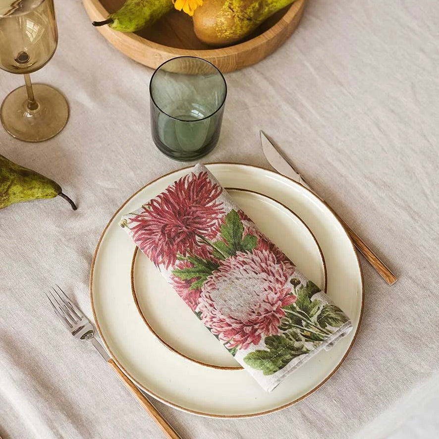 Country Flowers Napkins - set of 2
