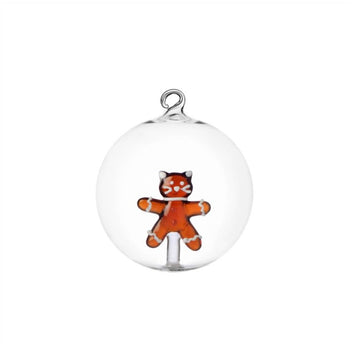 Gingerbread Cat Ornament by Ichendorf Milano