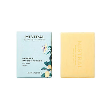 Flora Mediterranea Cedrat + Passion Flower Bar Soap