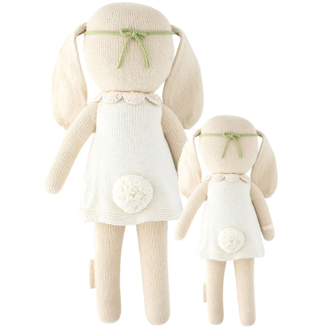 Ivory Hannah the Bunny by Cuddle + Kind  - 2 sizes