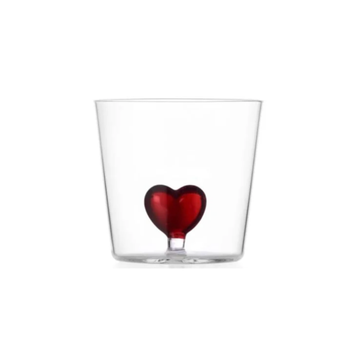 Red Heart Tumbler - by Ichendorf Milano