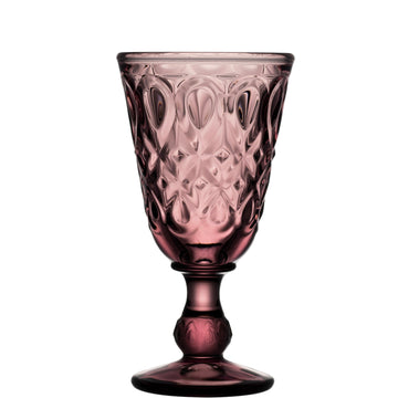 Amethyst Lyonnais Wine Glass - set of 6