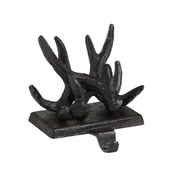 Brown Cast Iron Stocking Holder