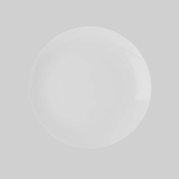 Coupe Bone China Appetizer Plate - set of 4
