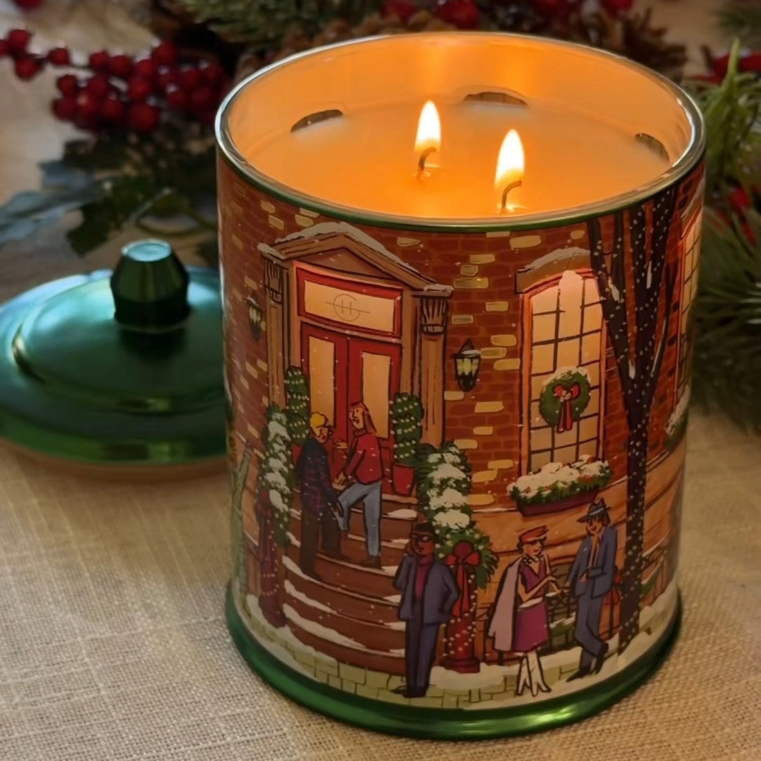Winter Wonderland Scented Candle by Glasshouse - 2 sizes