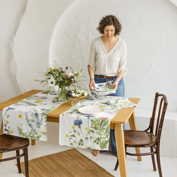 Field Flowers Table Runner