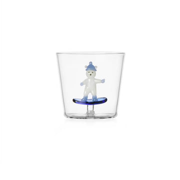 Snowboarding Bear Tumbler - by Ichendorf Milano