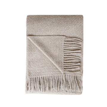 Latte Melange Cork Throw