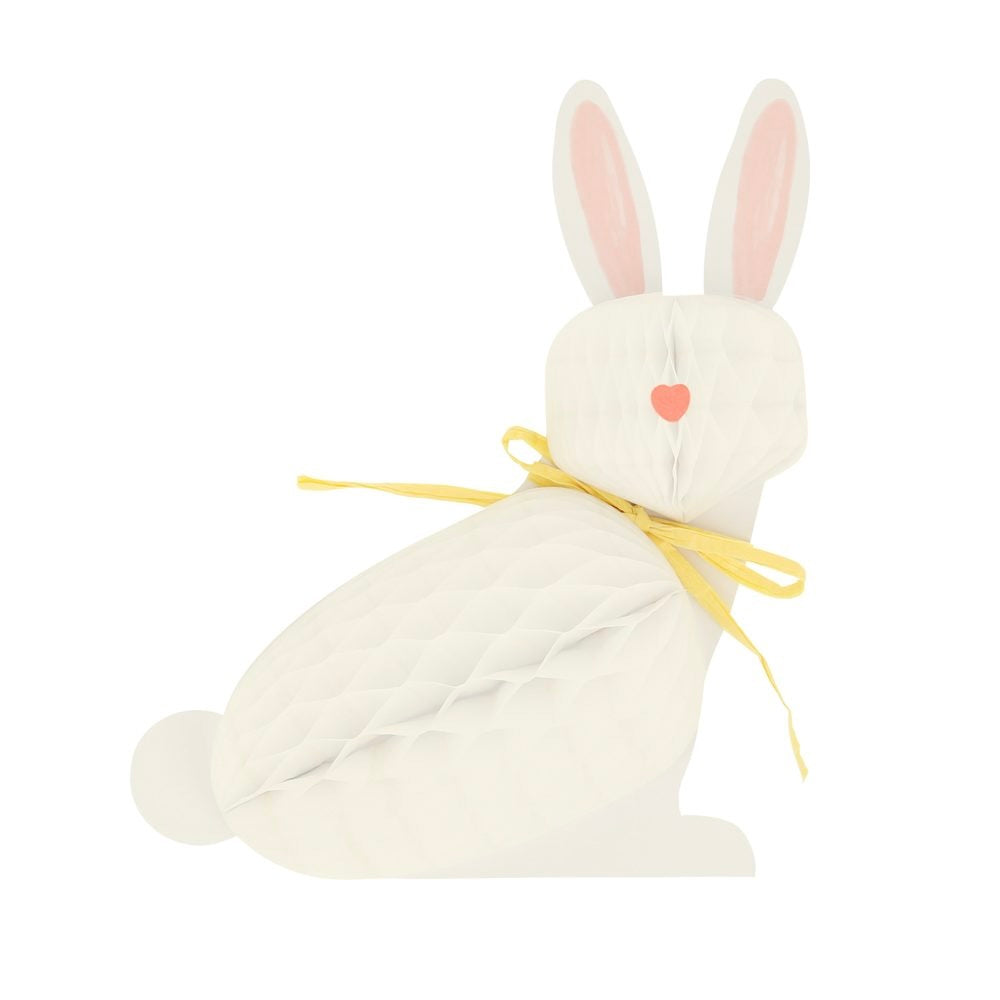 Bunny Honeycomb Decorations - set of 6