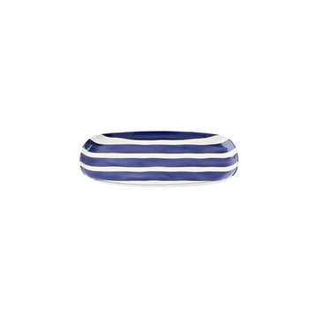 Blue and White Striped Riviera Platter