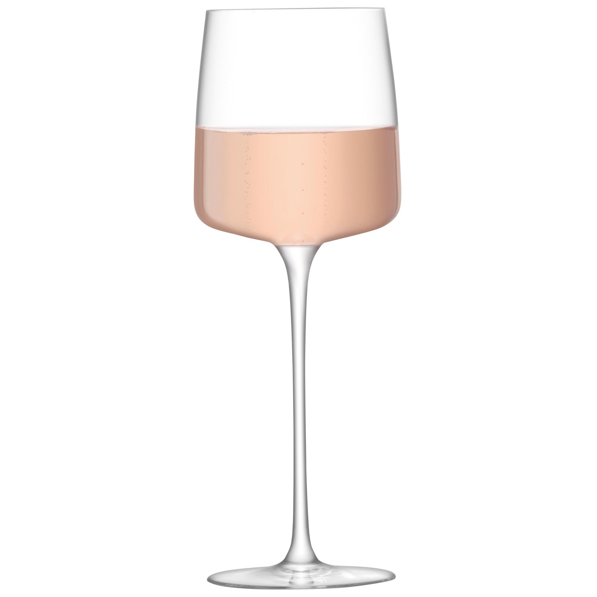 Metropolitan White Wine Glass by LSA - set of 4