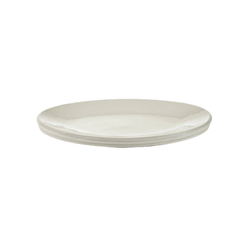 Alabaster Oval Dune Serving Dish by Kelly Wearstler