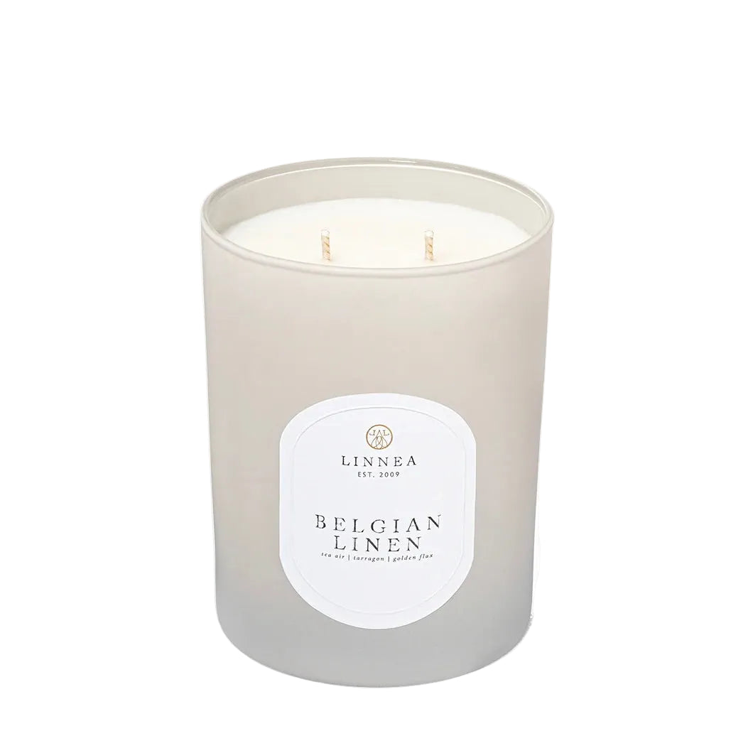 Belgian Linen Scented Candle - Large