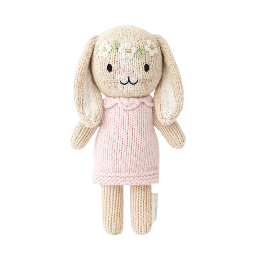 Tiny Hannah the Bunny Blush by Cuddle + Kind