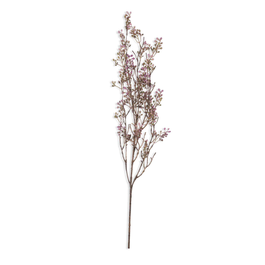 Purple Artificial Berry Branch by Abigail Ahern