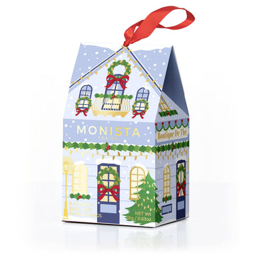 Blue House Christmas Decoration - French Earl Grey Tea