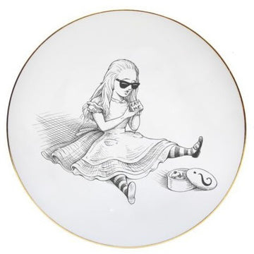 Alice in Wonderland Eat Perfect Medium Plate