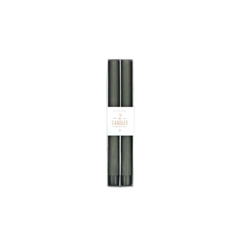 Moss Reeded Candles