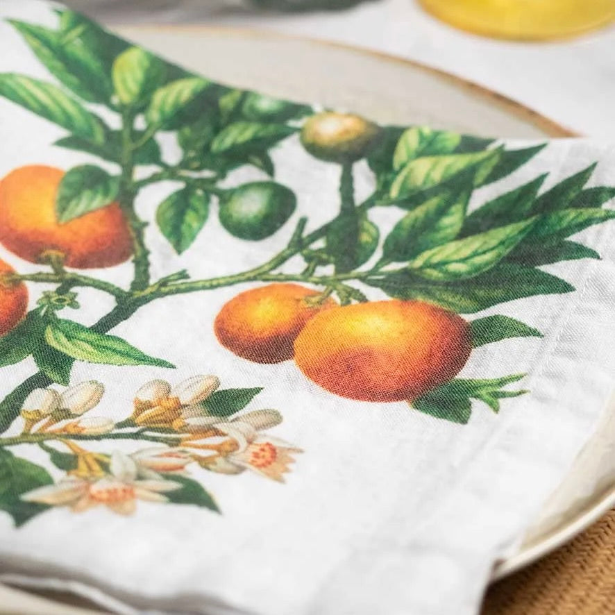 Citrus Napkins - set of 2 assorted styles