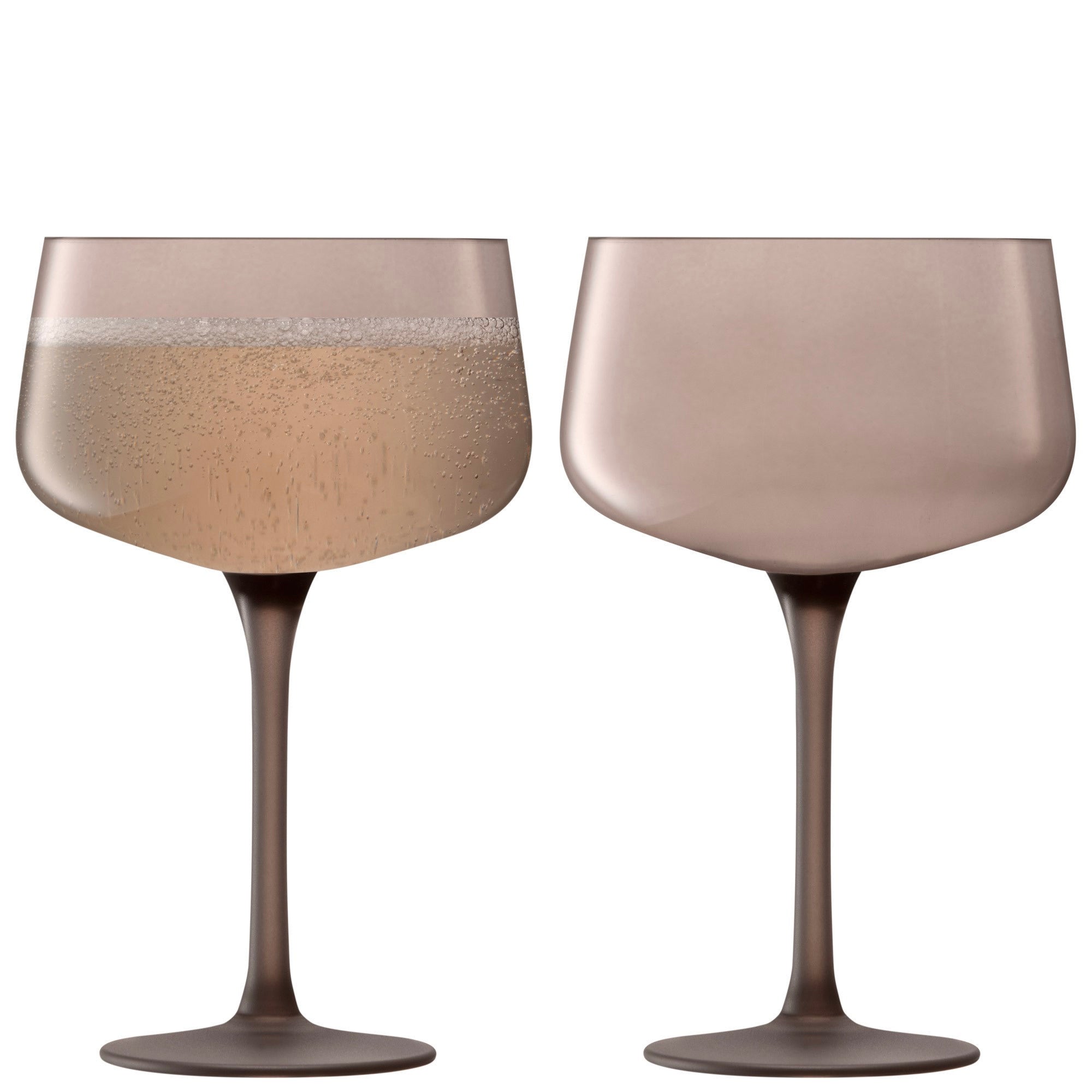 Earth Arc Contrast Cocktail Saucer - set of 2