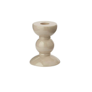 Small Cappuccino Bubble Candlestick by Addison Ross