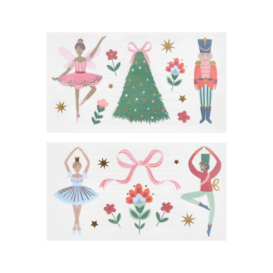 Nutcracker Temporary Tattoos by Meri Meri