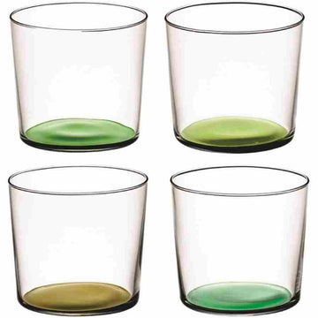 Coro Tumbler, Assorted Leaf - set of 4