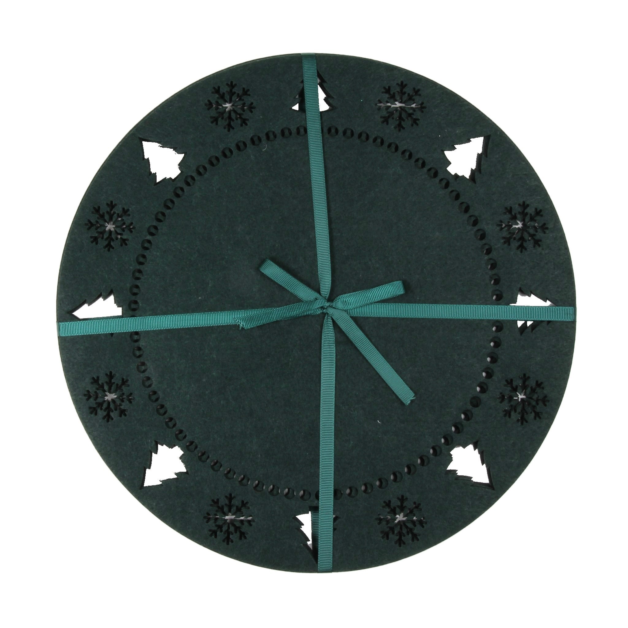 Forest Winter Felt Placemat - set of 4