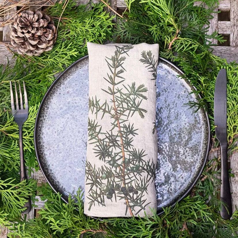 Shady Conifers Napkins - set of 2