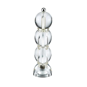 Clear Icy Bobbin Salt + Pepper Mill by Addison Ross