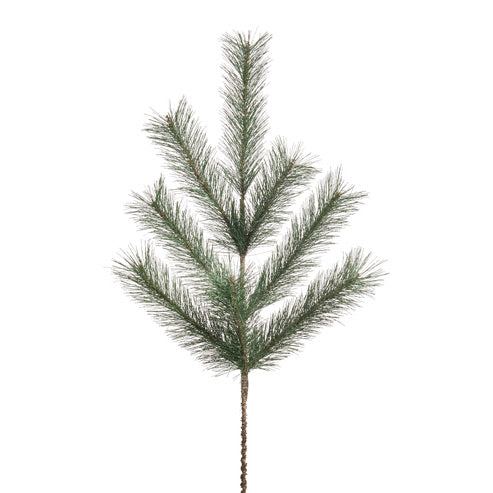 Glitter Long Needle Pine Spray