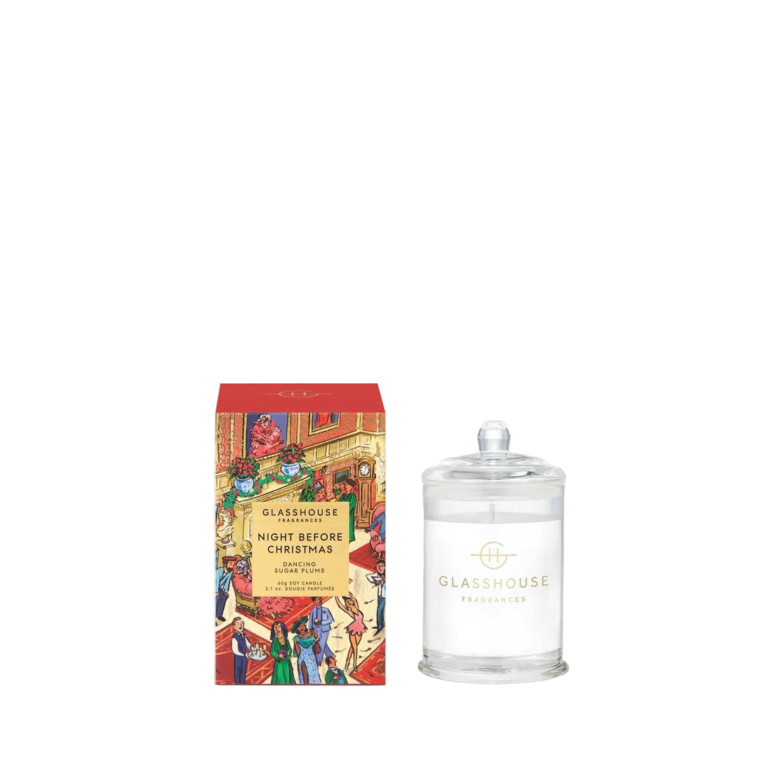 Night Before Christmas Scented Candle by Glasshouse - 2 sizes
