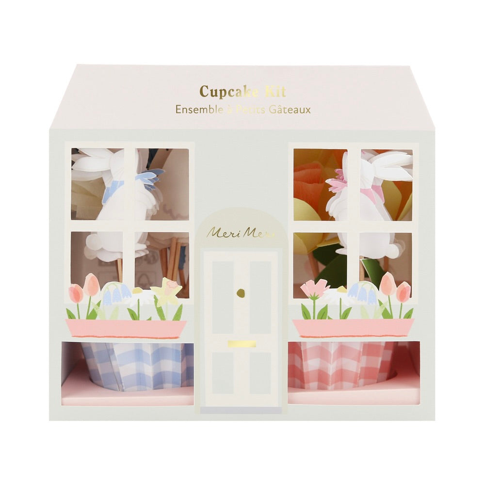 Easter Cottage Cupcake Kit by Meri Meri