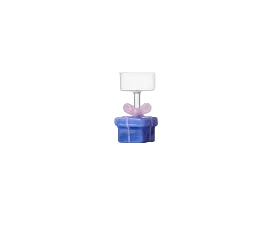 Blue Gift Tea Light  Holder by Ichendorf Milano