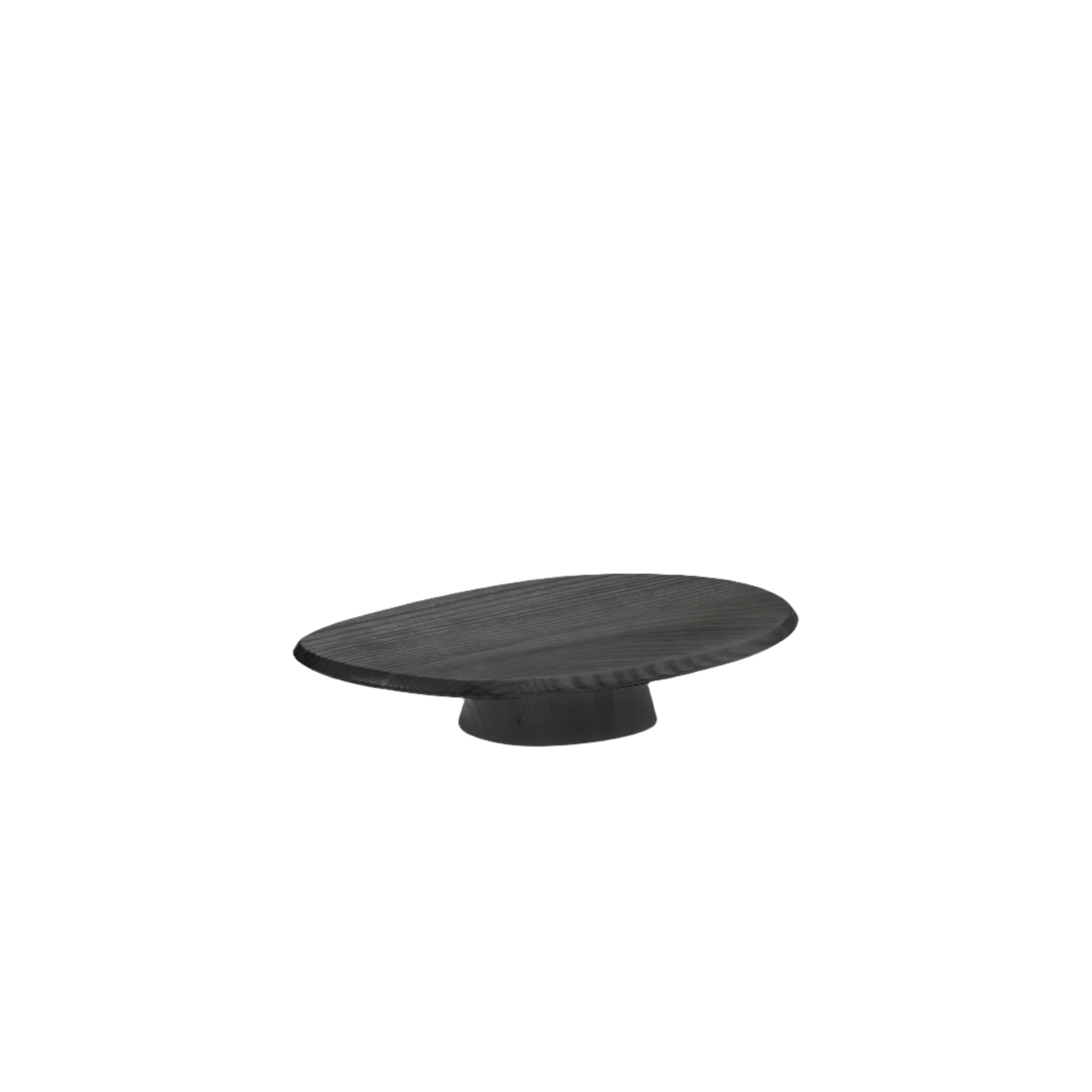 Black Low Dune Ash Cake Stand by Kelly Wearstler
