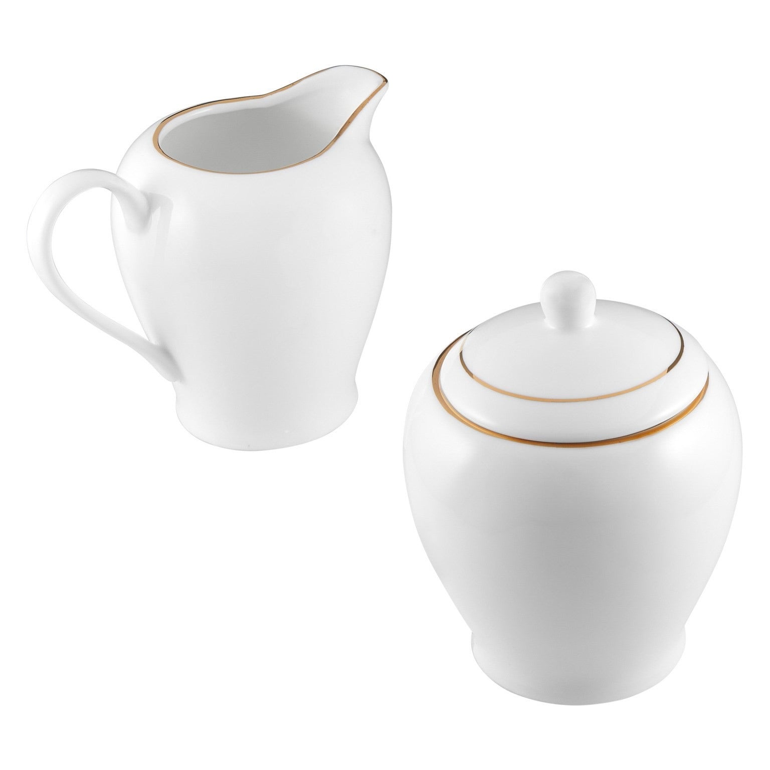 Gold Line Sugar + Creamer