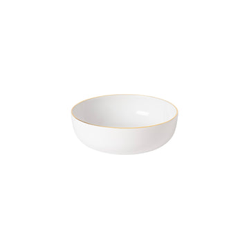 Gold Rim Resonance Porcelain Soup/Cereal Bowl - set of 6