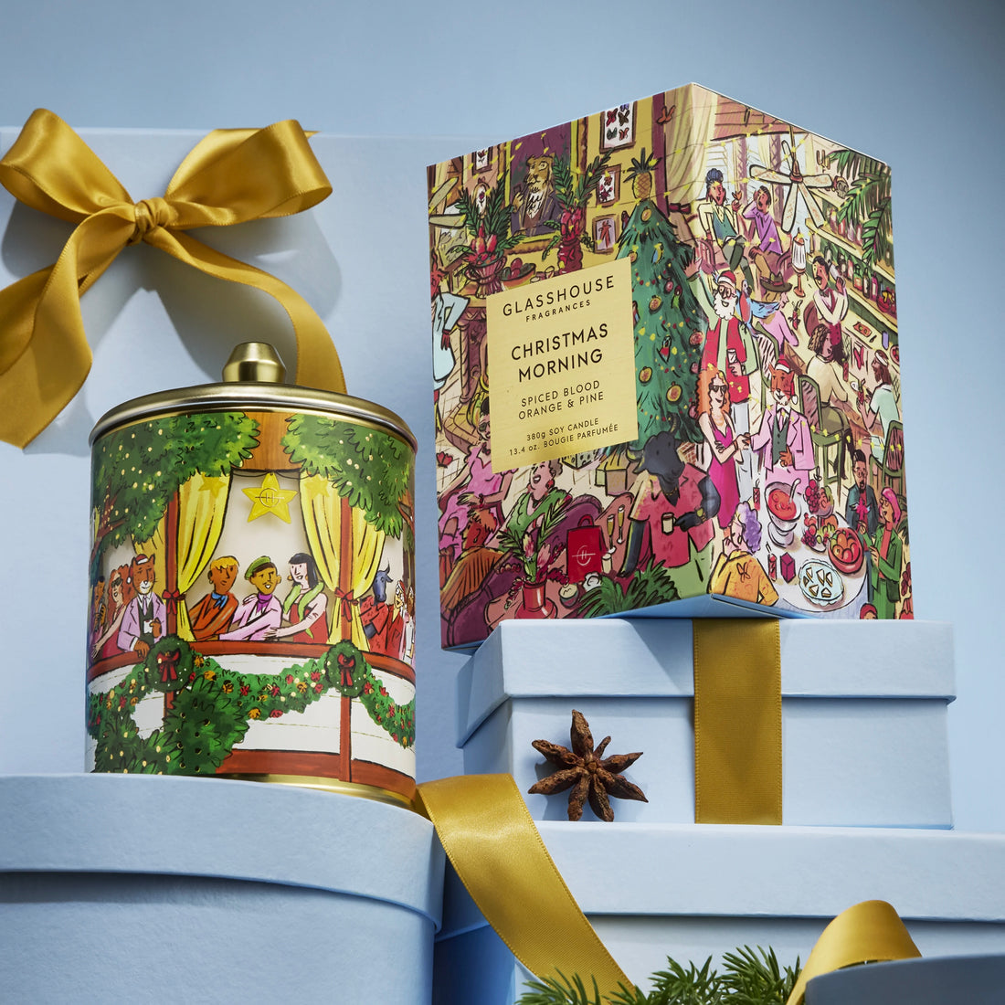 Christmas Morning Scented Candle by Glasshouse
