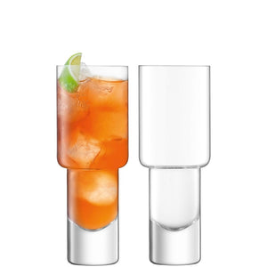 Vodka Mixer Glass set of 2 - by LSA