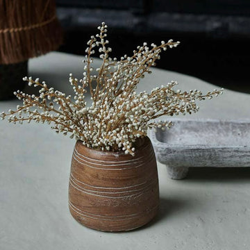 Cream Heather Stem by Abigail Ahern