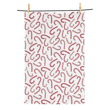 Candy Cane Tea Towel