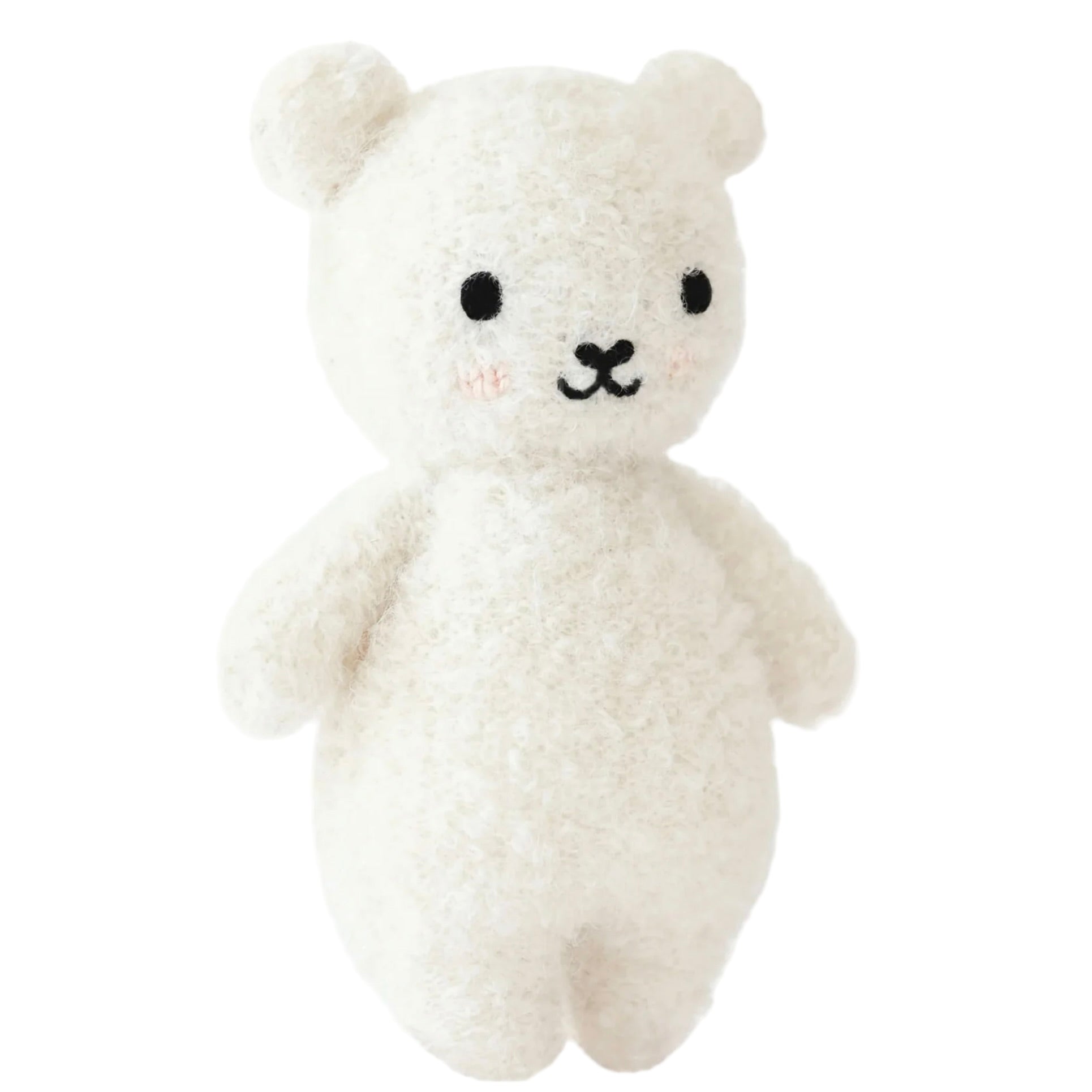🇨🇦 Ivory Baby Boucle Bear by Cuddle + Kind