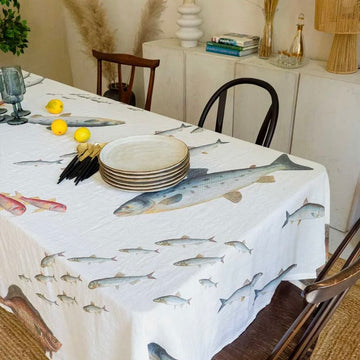 Sea Fish Tablecloth - 2 sizes