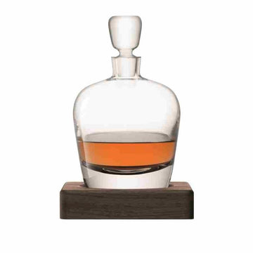 Whisky Arran Decanter with Walnut Base